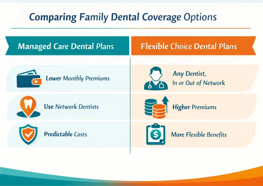 Comparing Family Dental Coverage