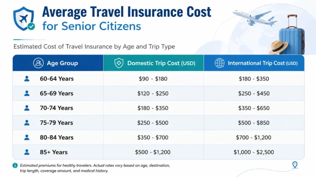 Average Travel Insurance Cost