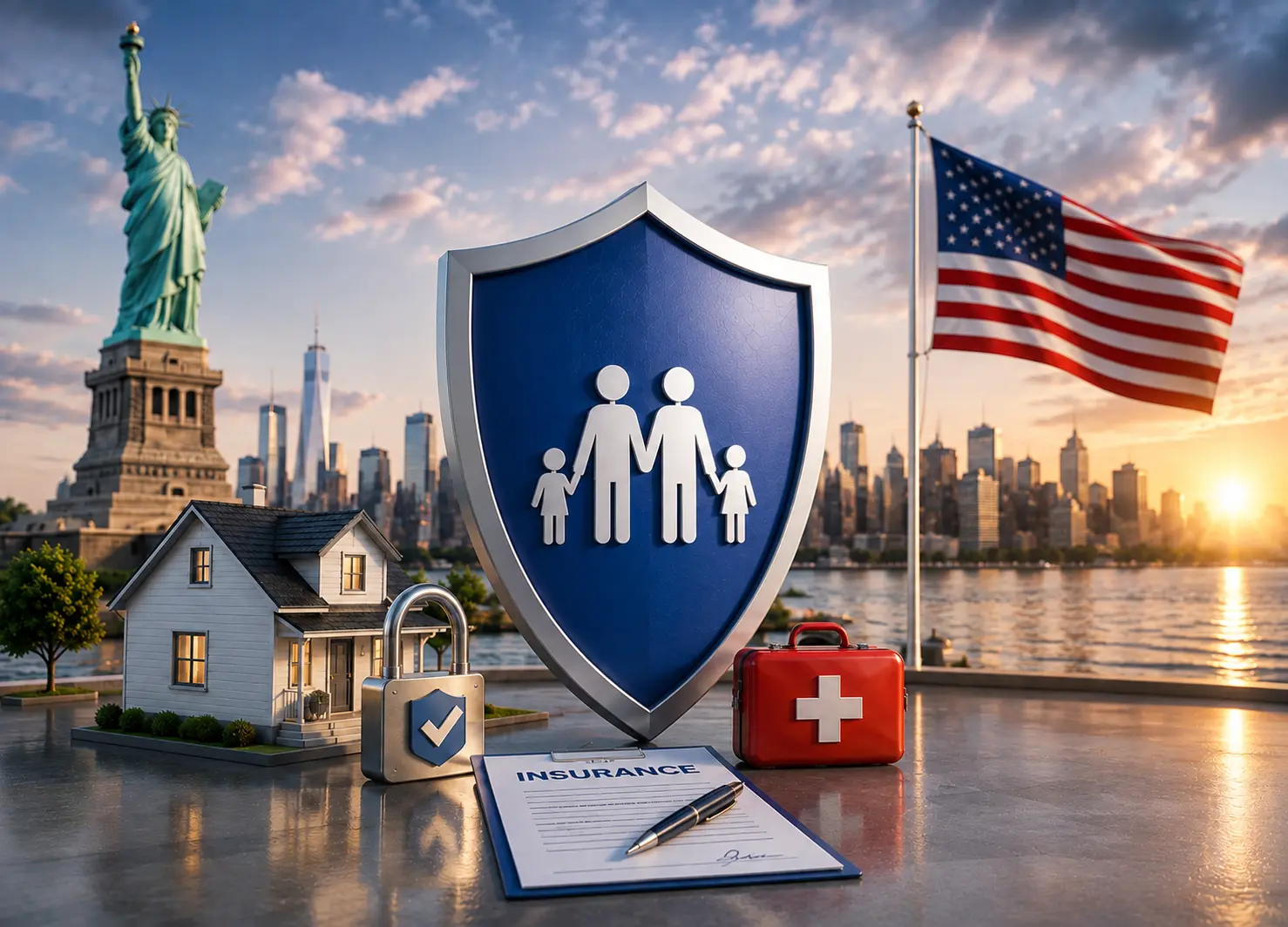 Insurance protection for family in the USA