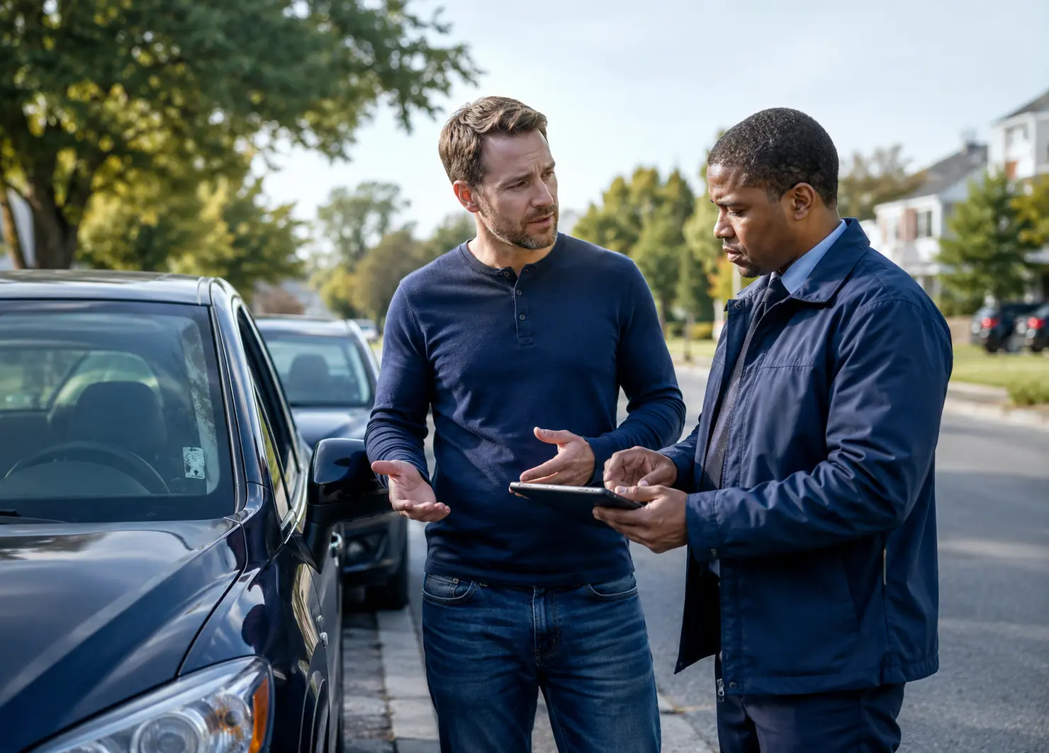 auto insurance support after a roadside incident